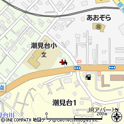小樽聖十字教会周辺の地図