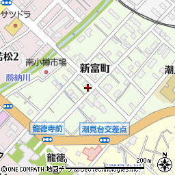 北海道小樽市新富町11-4周辺の地図