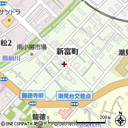 北海道小樽市新富町11-3周辺の地図