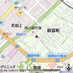 北海道小樽市新富町13-2周辺の地図