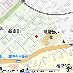 北海道小樽市新富町7-10周辺の地図