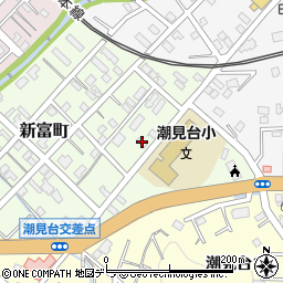 北海道小樽市新富町7-9周辺の地図