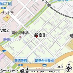 北海道小樽市新富町3-10周辺の地図