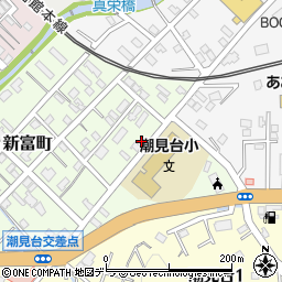 北海道小樽市新富町7-7周辺の地図