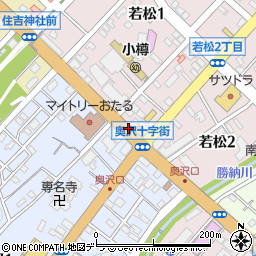 市立病院前周辺の地図