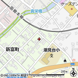 北海道小樽市新富町6-3周辺の地図