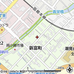 北海道小樽市新富町2-5周辺の地図