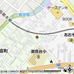 北海道小樽市新富町5-3周辺の地図
