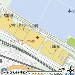 ウイングベイ小樽内郵便局周辺の地図