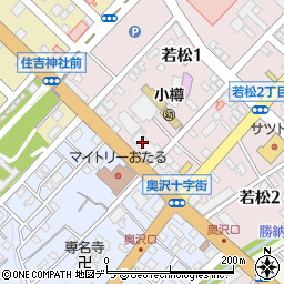 本願寺小樽別院会館周辺の地図