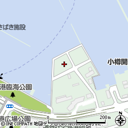 北海道小樽市築港3周辺の地図