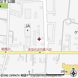 赤石建設株式会社　黒川センター周辺の地図