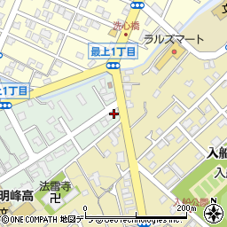 三浦外科肛門科医院周辺の地図