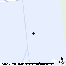 北海道石狩郡新篠津村第４０線南34周辺の地図