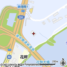 日本建機サービス販売株式会社石狩営業所周辺の地図