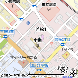小樽サンフィッシュスポーツクラブ周辺の地図