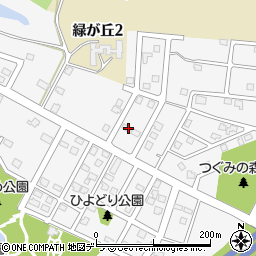 北海道岩見沢市緑が丘2丁目80周辺の地図