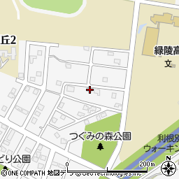 北海道岩見沢市緑が丘2丁目75周辺の地図