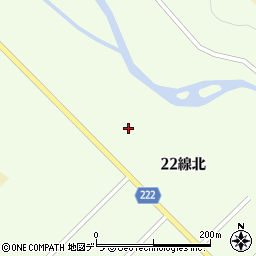 北海道釧路市阿寒町布伏内２２線北63-1周辺の地図