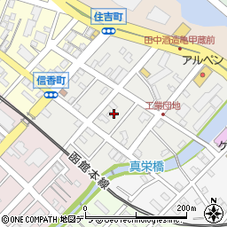 北海道小樽市信香町7周辺の地図