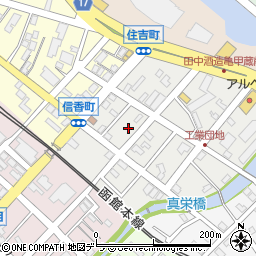 北海道小樽市信香町8周辺の地図