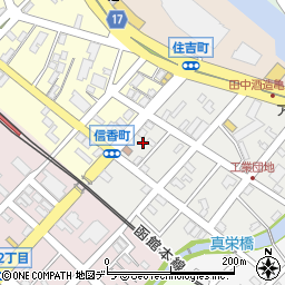北海道小樽市信香町9周辺の地図
