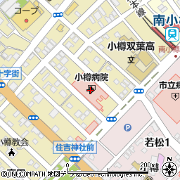 北海道小樽市住ノ江1丁目6-15周辺の地図