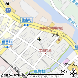セブンイレブン小樽信香店周辺の地図