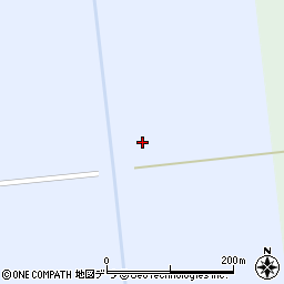 北海道石狩郡新篠津村第４０線南30周辺の地図