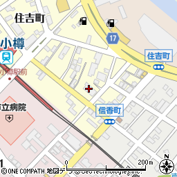 パックマンアサヅマ株式会社　小樽店周辺の地図