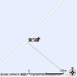 北海道厚岸郡浜中町熊牛東５線周辺の地図