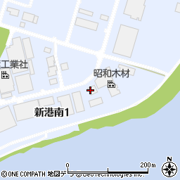 昭和木材株式会社　札幌支店周辺の地図