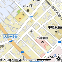 北海道小樽市住ノ江1丁目6-31周辺の地図