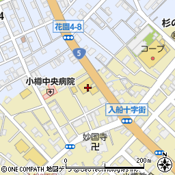 北海道スバル小樽店周辺の地図