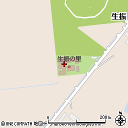 北海道石狩市生振167-10周辺の地図