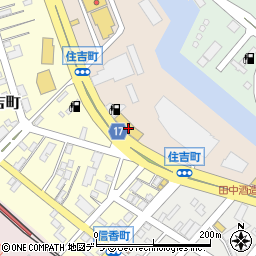 北海道日産小樽店周辺の地図