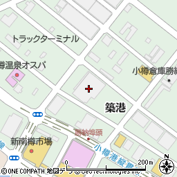 ニチレイ・ロジスティクス北海道小樽物流センター周辺の地図