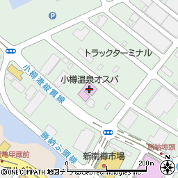 小樽温泉オスパ周辺の地図