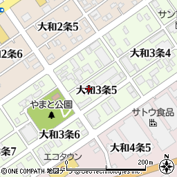 株式会社モロオ　岩見沢営業所周辺の地図