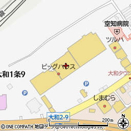 ダイソー岩見沢タウンプラザ店周辺の地図