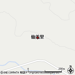 北海道中川郡本別町仙美里周辺の地図