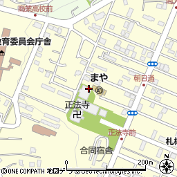 直行寺周辺の地図