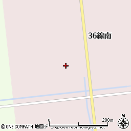 北海道石狩郡新篠津村第３６線南23周辺の地図