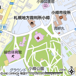 小樽市民食堂周辺の地図