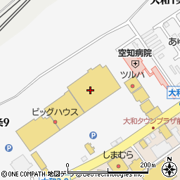 ＤＣＭ岩見沢店周辺の地図