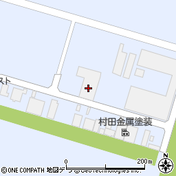 株式会社丸惣佐藤組石狩資材センター周辺の地図