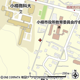 小樽ゲストハウス周辺の地図