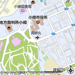 小樽ミルクプラント周辺の地図