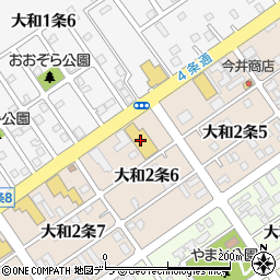 北海道ふそう岩見沢支店営業周辺の地図