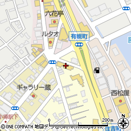 北洋銀行小樽オルゴール堂本館 ＡＴＭ周辺の地図